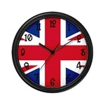 United Kingdom Flag Clock